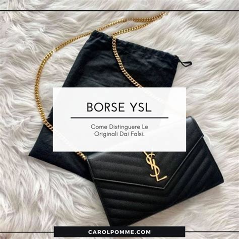 come capire se una borsa è originale ysl|Guida pratica: scopri come riconoscere una borsa YSL falsa in 5 .